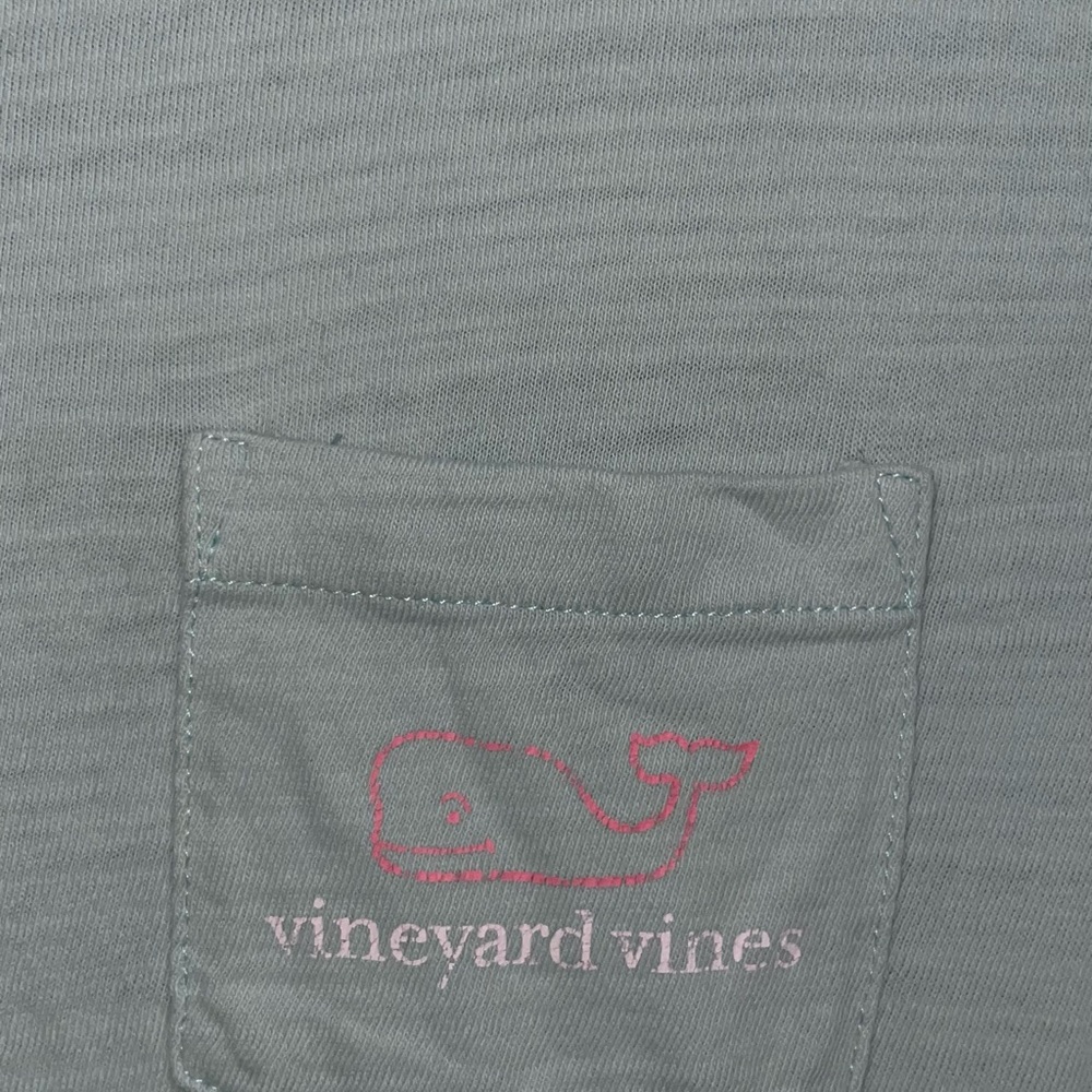 Vineyard Vines Green Pocket Tee